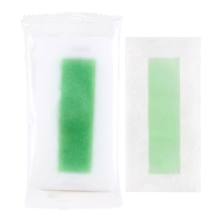Facial hair removal wax strips