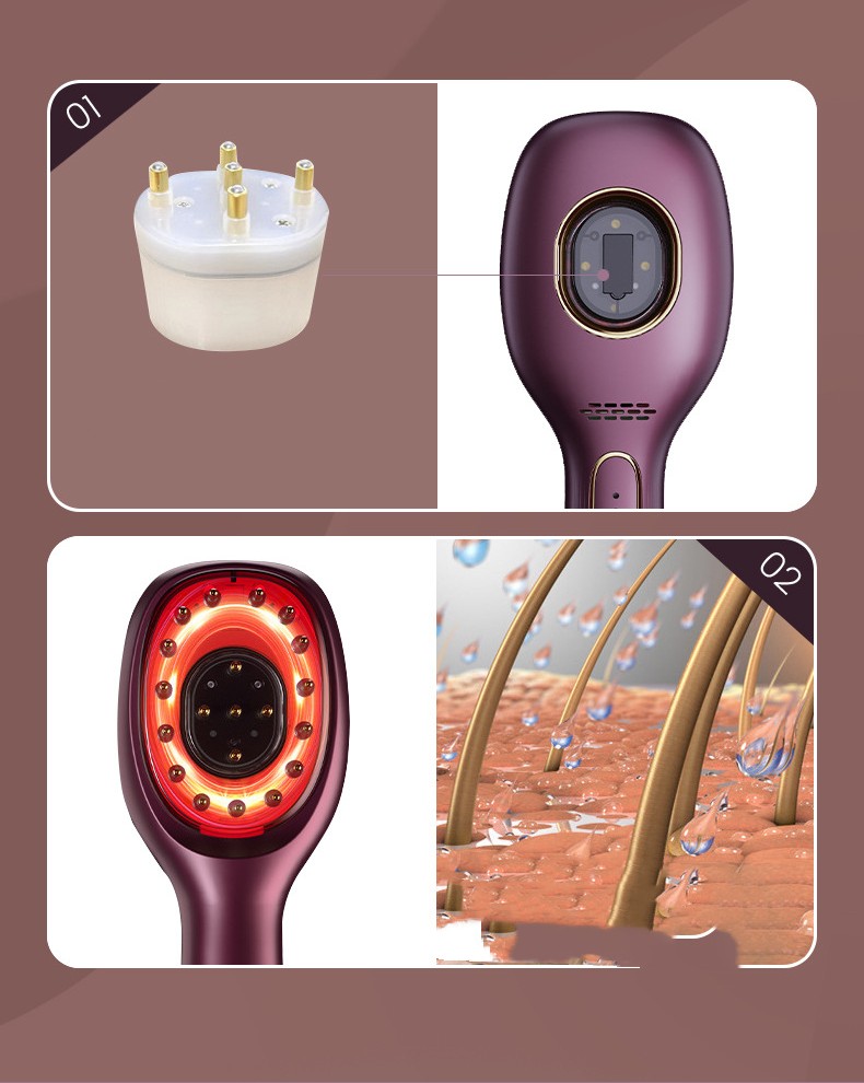Follicle Stimulating Scalp Brush
